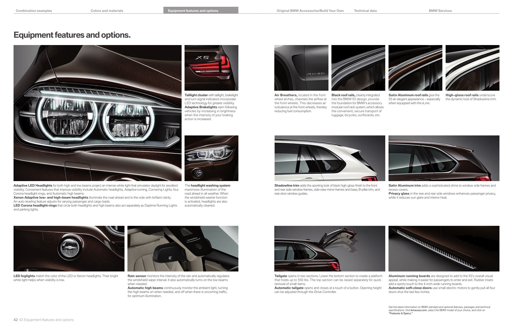 2014 BMW X5 Brochure Page 5